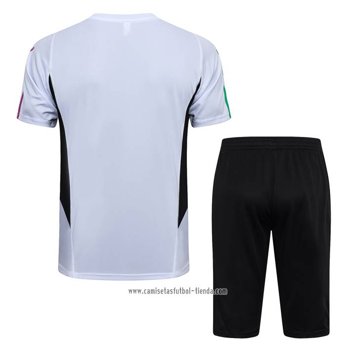 Chandal del Bayern Munich 2023 2024 Manga Corta Blanco - Pantalon Corto